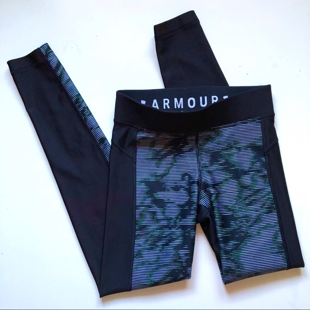S Under Armor Compression Heatgear Leggings/Tights